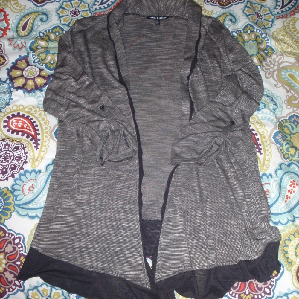 Ladies Cable & Gauge Cardigan - Size L